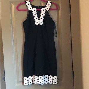 Trina Turk black cocktail dress